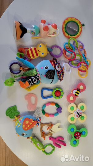 Грызунки, игрушки, погремушки, спиннеры