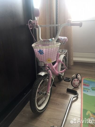 Детский велосипед rush hour Princess 14 розовый