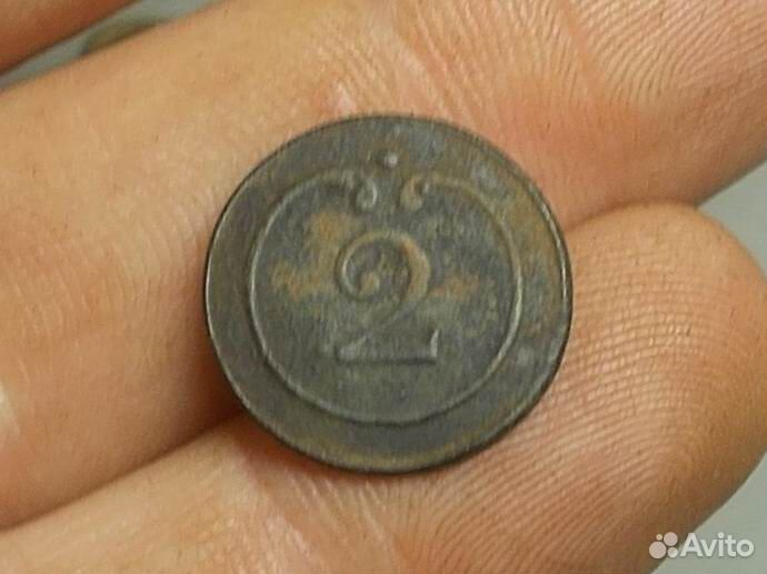 1812 год Пуговица 2 линейный полк малая Франция ва