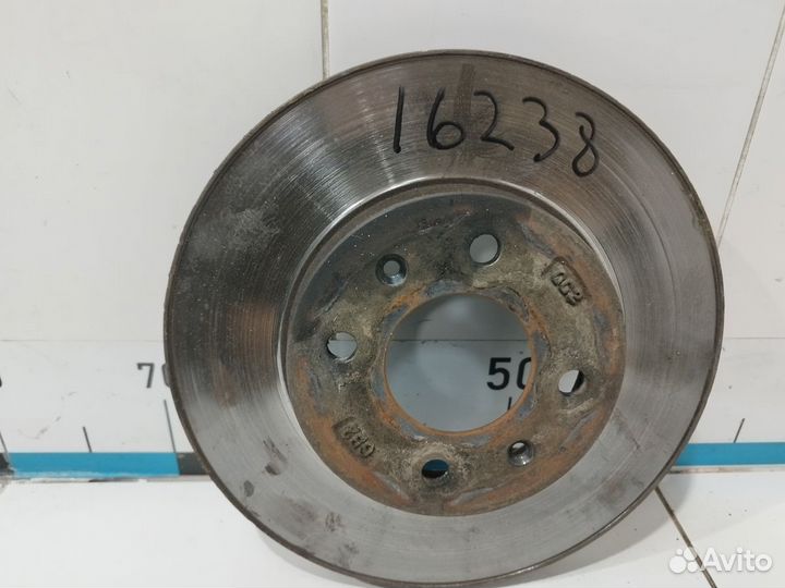 Диск тормозной передний вентилируемый Solaris 2