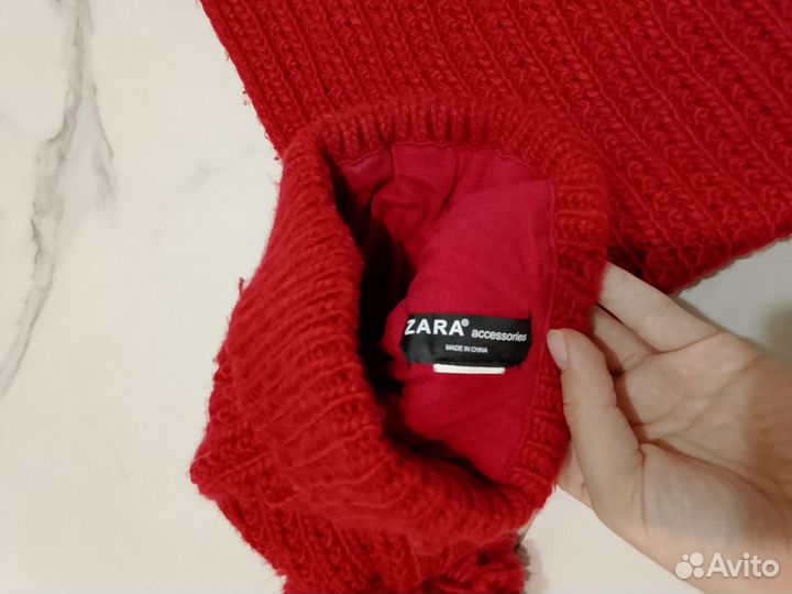 Комплект шапка и шарф Zara