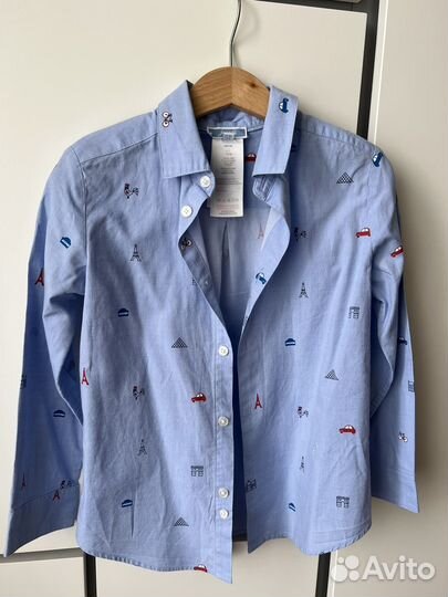 Рубашка детская оригинал 110-116 ralph lauren