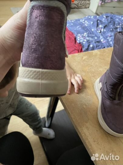 Сапоги зимние для девочки 27