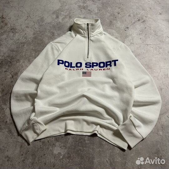 Свитшот 1/3 Zip Polo Ralph Lauren Оригинал