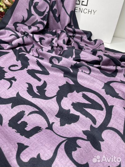 Двусторонний платок givenchy фиолетовый