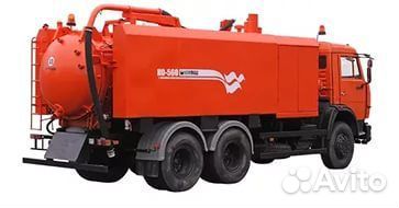Ко-560 каналопромывочная шасси камаз 65115-3081-50