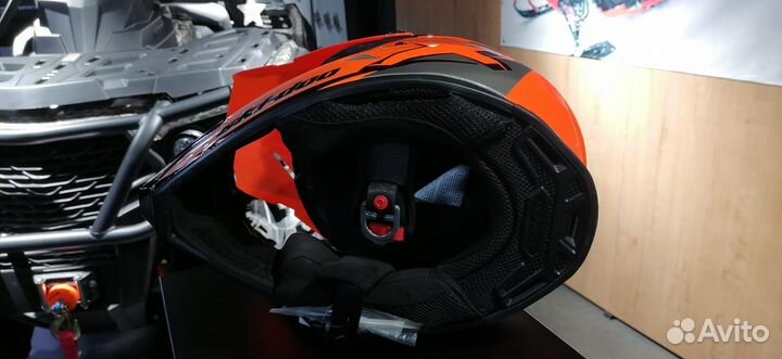 4484120912 Шлем кроссовый Ski-doo XP3 L Оранжевый