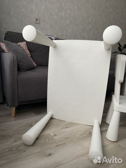 Детский Стол и стул IKEA mamut (Икеа мамут)