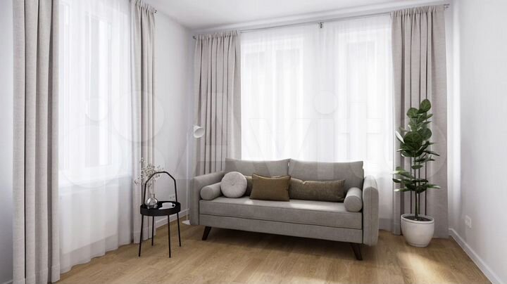 2-к. квартира, 56,9 м², 3/11 эт.