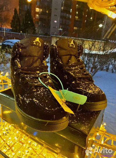 Кроссовки Nike Air Jordan тёплые (Арт.73979)