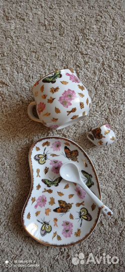 Кофейный фарфоровый набор 7пр