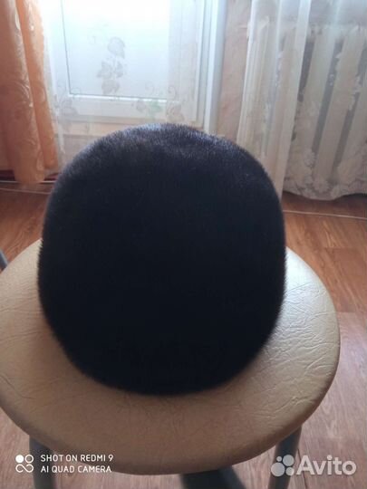 Меховая мужская кепка