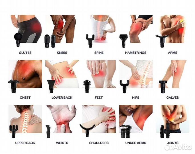 Массажёр для тела перкусионный