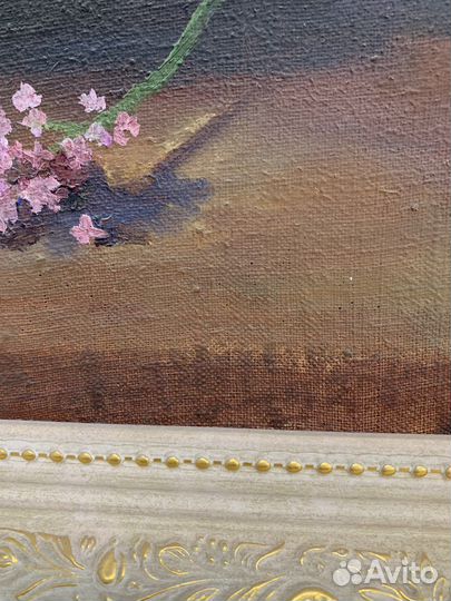 Зеркало напольное,консоль и старинная картина