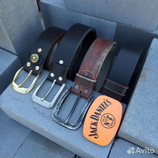 Ремни из натуральной кожи