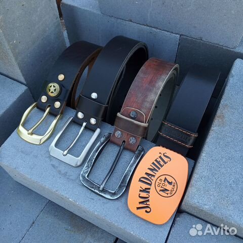 Ремни из натуральной кожи