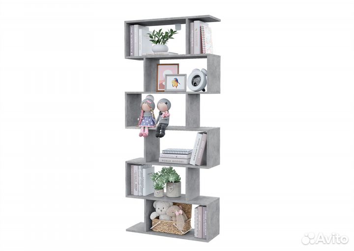 Стеллаж для книг в стиле лофт