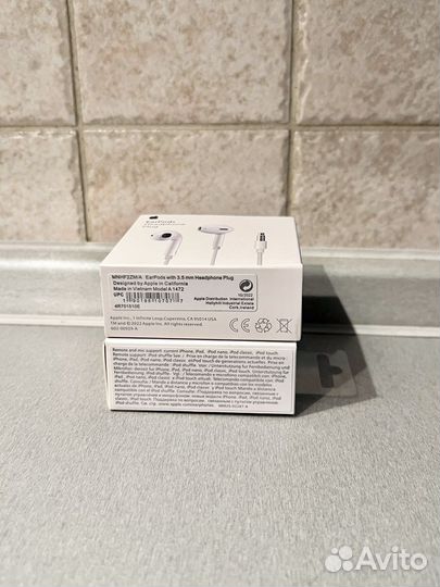 Проводные наушники Apple EarPods с 3.5мм разъёмом