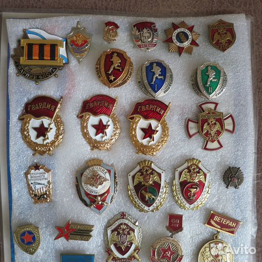 Значки Росгвардия, Победа 1941-1945 и другие