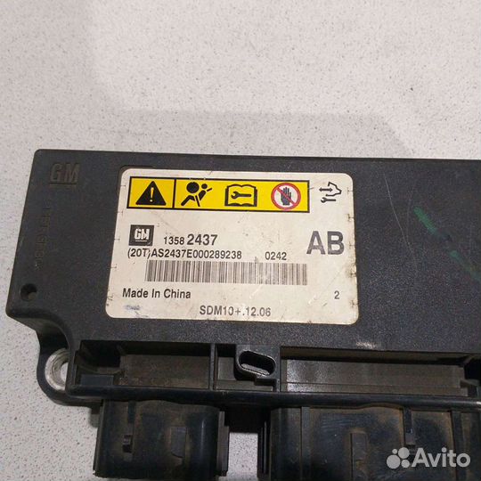 Блок SRS Chevrolet Cruze