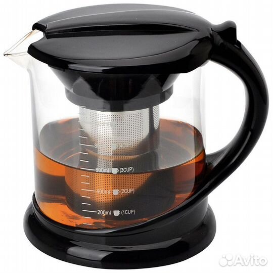 Чайник заварочный объем: 1 л, фильтр из нерж стали