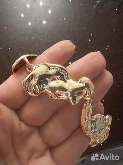 Колье под золото бижутерия