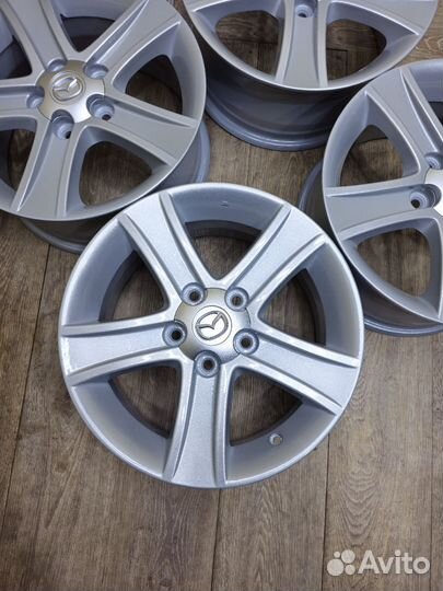 Диски R16 5-114.3 Mazda 6 GG 3 Bk Bl
