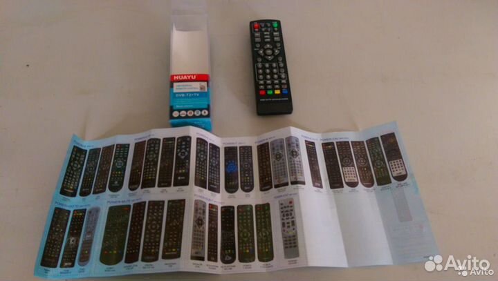 Пульт для цифровой приставки DVB-T2 новый
