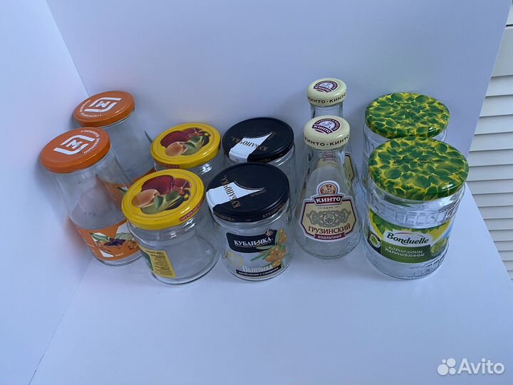 Банка стеклянная с крышкой