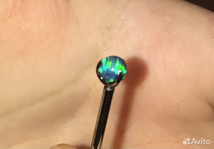 Штанга для пирсинга. Титановая штанга в язык