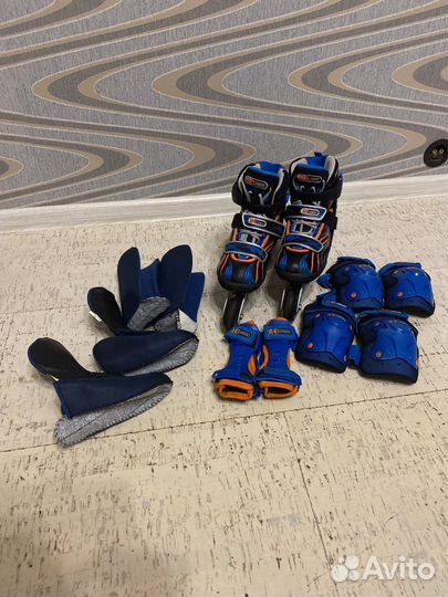 Детские роликовые коньки Reaction 31-36 размер