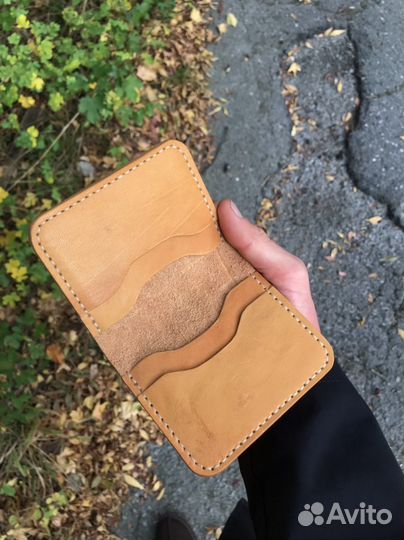 Бумажник мужской натуральная кожа