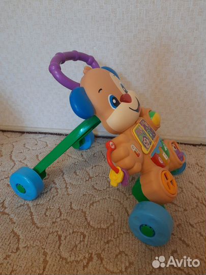 Ходунки каталка Fisher price Щенок