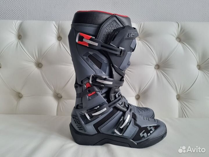 Cross Мотоботы Leatt boot 5.5 Enduro Серые