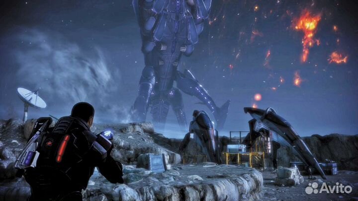 Mass Effect 3 xbox 360 диск