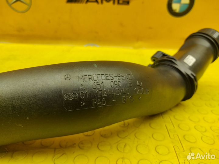 Патрубок воздушный Mercedes-Benz W212 OM651.924