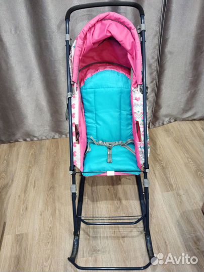 Санки коляска ника