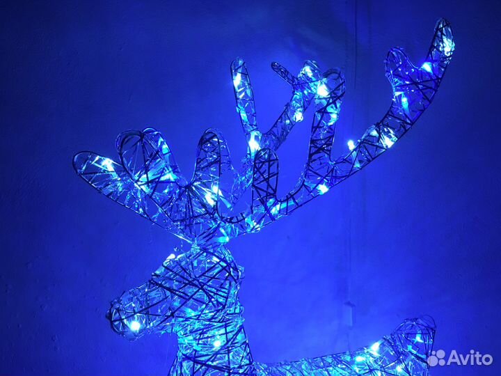 Новогодний Олень светящийся