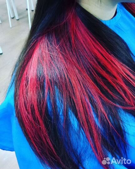 Стрижка, окрашивание