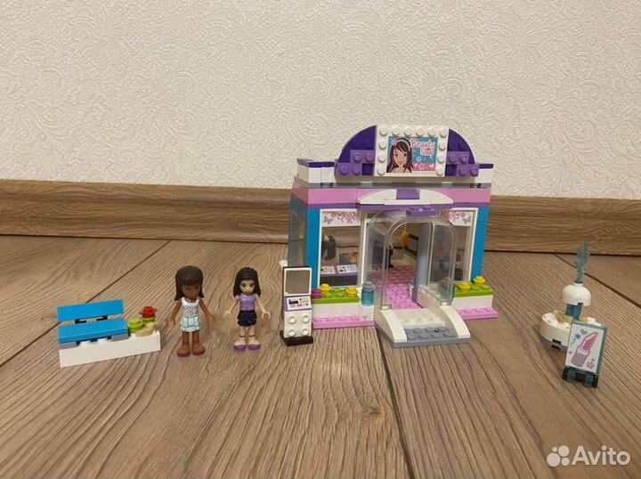 Конструктор аналог lego парикмахерская