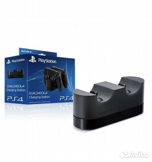 Зарядная станция DualShock 4 на два геймпада