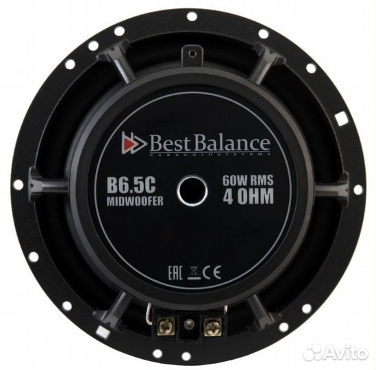 Компонентная акустика Best Balance B6.5C