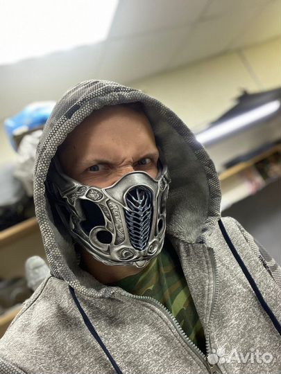 Маска Sub-Zero Mask Mortal Kombat