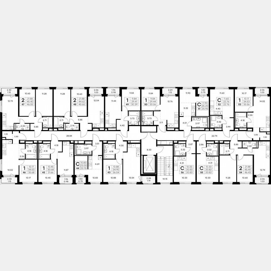 Квартира-студия, 26 м², 4/9 эт.