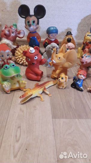 Резиновые игрушки СССР