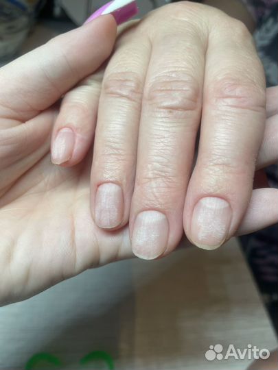 Маникюр наращивание ногтей