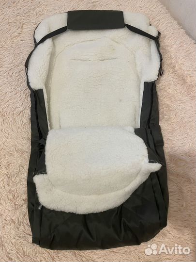 Зимний конверт в коляску