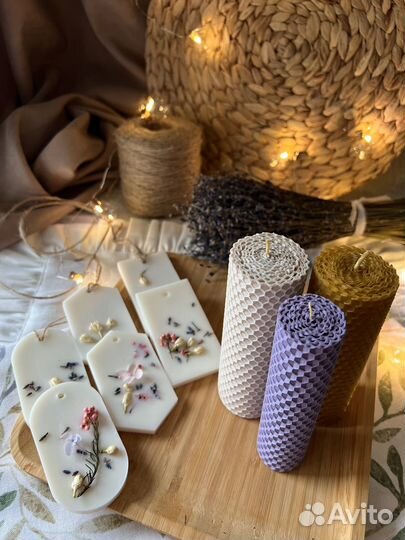 Свечи натуральные из вощины