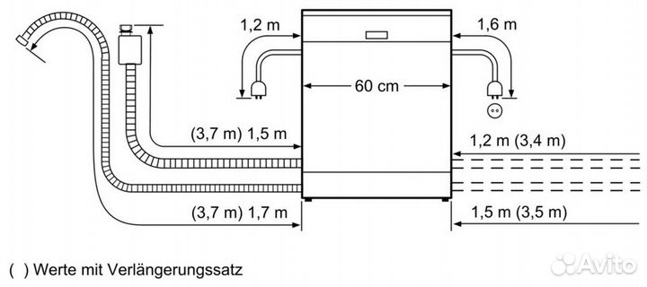 Посудомоечная машина Bosch SMS25AI07E