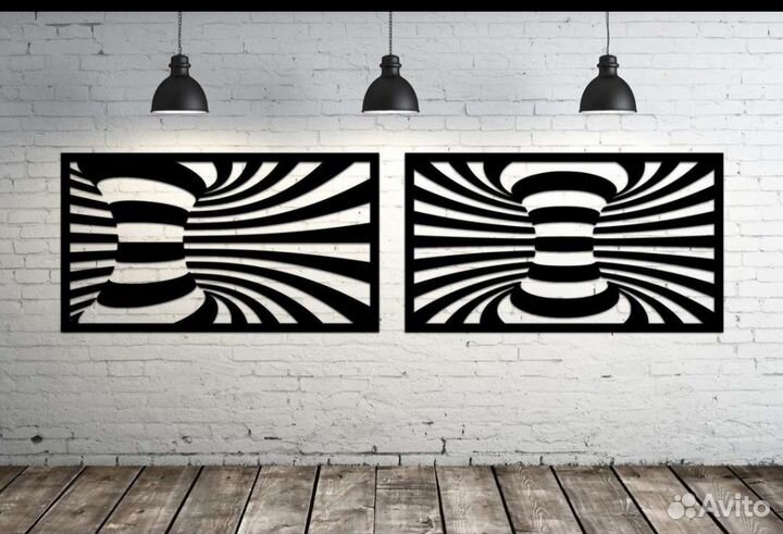 Настенное панно из металла. Большой ассортимент